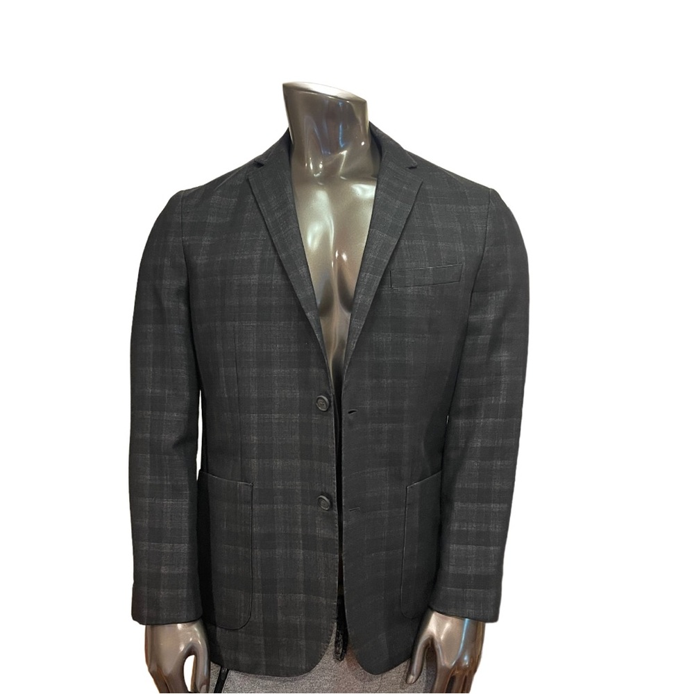 Vince Camuto Mens Plaid Blazer - Picture 2 of 9